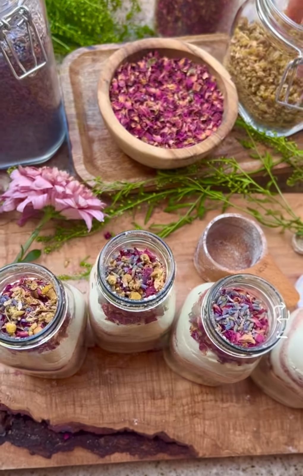 Botanical Bath Salt Blending Studio Event Service Pushkar Rajasthan